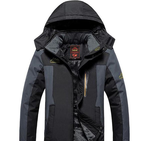 winter men fleece jackets thick warm hiking jacket casual outwear thermal hooded coat windproof waterproof parkas overcoat 9xl, Black;brown
winter men fleece jackets thick warm hiking jacket casual outwear thermal hooded coat windproof waterproof parkas overcoat 9xl, Black;brown