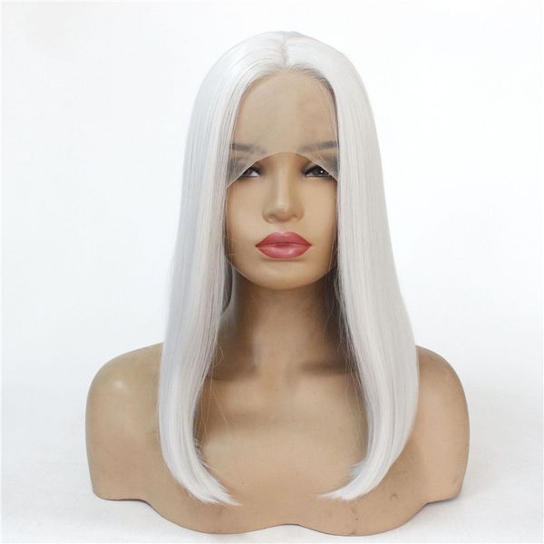 full colored short bobo lace front wig synthetic simulation human hair wig perruques tressées 10 ~16 inches, Black
full colored short bobo lace front wig synthetic simulation human hair wig perruques tressées 10 ~16 inches, Black