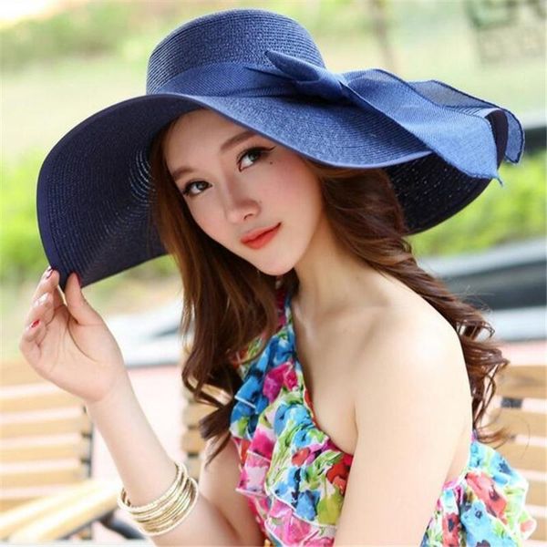 wide brim hats for women fedora trilby cap summer sun straw panama hat with ribbow band sunhat travel beach woman, Blue;gray
wide brim hats for women fedora trilby cap summer sun straw panama hat with ribbow band sunhat travel beach woman, Blue;gray