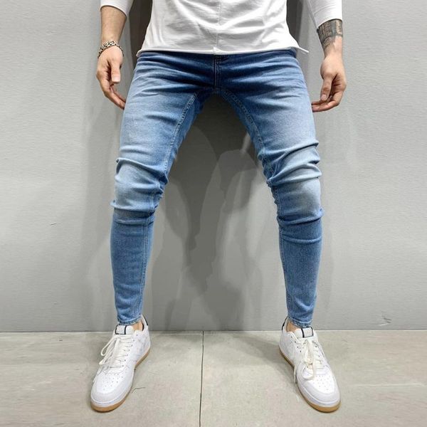 ropa para hombre fall/winter men's stretch skinny jeans classic three-color cotton mens jeans slim fit, Blue
ropa para hombre fall/winter men's stretch skinny jeans classic three-color cotton mens jeans slim fit, Blue