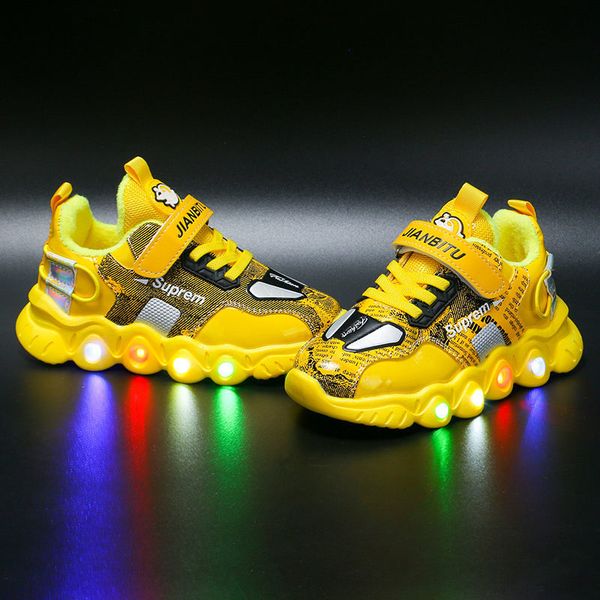 kids led light sneakers running shoes glow in dark yellow winter cotton cheap, Black
kids led light sneakers running shoes glow in dark yellow winter cotton cheap, Black