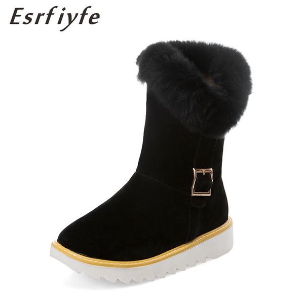 esrfiyfe 2020 new flock women winter plush shoes women's ankle boots the new 3 color fashion casual flat warm woman snow boots, Black
esrfiyfe 2020 new flock women winter plush shoes women's ankle boots the new 3 color fashion casual flat warm woman snow boots, Black