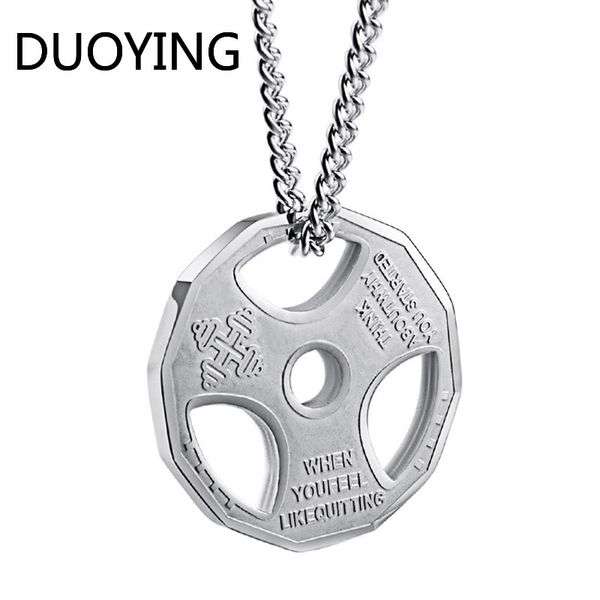 pendant necklaces duoying fashion dumbbell bodybuilding weight lifting necklace men women jewelry gifts cx17, Silver
pendant necklaces duoying fashion dumbbell bodybuilding weight lifting necklace men women jewelry gifts cx17, Silver