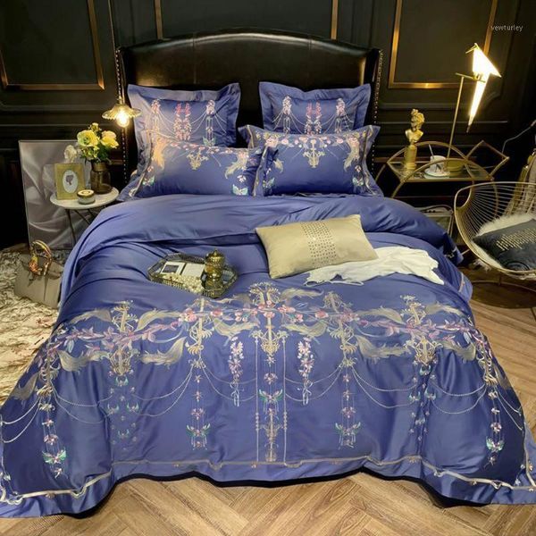 bedding sets papa&mima purple european golden egyptian cotton set embroidery king size duvet cover fitted sheet pillow shams1
bedding sets papa&mima purple european golden egyptian cotton set embroidery king size duvet cover fitted sheet pillow shams1