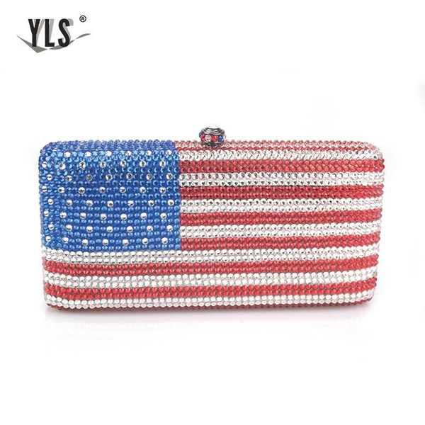 usa american flag pattern women crystal diamond evening bag purses ladies fashion dinner party clutch handbag global
usa american flag pattern women crystal diamond evening bag purses ladies fashion dinner party clutch handbag global