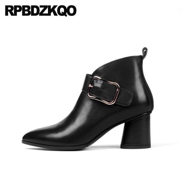 boots genuine leather big size fur heel pointed toe block chunky booties plus 10 women ankle medium black shoes1
boots genuine leather big size fur heel pointed toe block chunky booties plus 10 women ankle medium black shoes1
