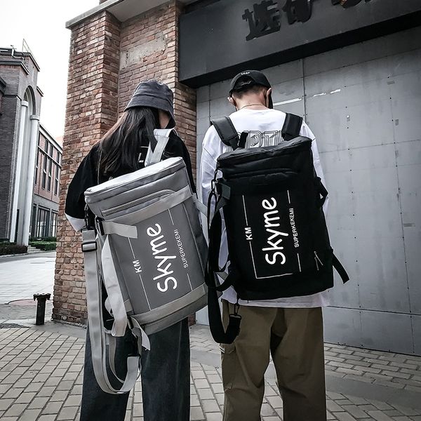 fashion backpack reflective student bagpack cool large capacity trend youth couple unique wear resistant nylon bag c1030
fashion backpack reflective student bagpack cool large capacity trend youth couple unique wear resistant nylon bag c1030