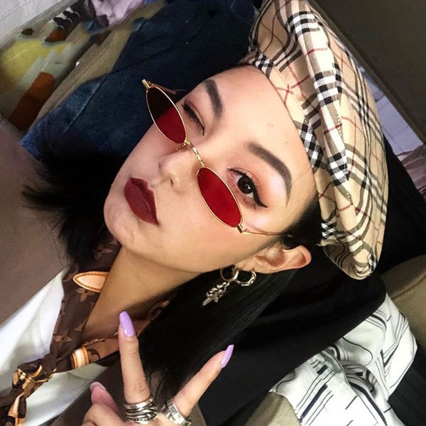 summer brand designer small oval sunglasses women red black metal frames sun glasses men trend outdoor lasies eyeglass uv400, White;black
summer brand designer small oval sunglasses women red black metal frames sun glasses men trend outdoor lasies eyeglass uv400, White;black