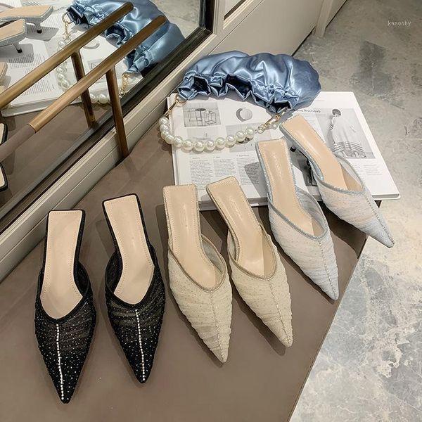 med glitter slides shoes woman 2020 cover toe female slippers lace fashion heeled mules jelly new pointed luxury high thin1, Black
med glitter slides shoes woman 2020 cover toe female slippers lace fashion heeled mules jelly new pointed luxury high thin1, Black