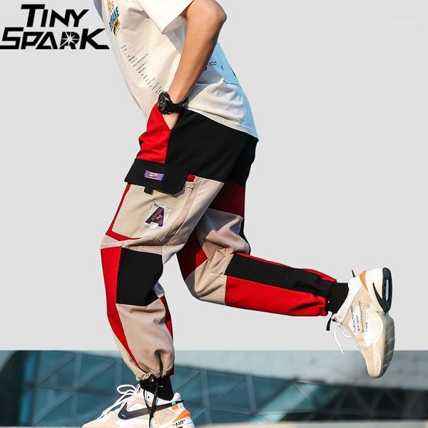 2019 harajuku streetwear pants joggers color block patchwork men hip hip cargo pant pockets track trousers hipster harem pants1, Black
2019 harajuku streetwear pants joggers color block patchwork men hip hip cargo pant pockets track trousers hipster harem pants1, Black