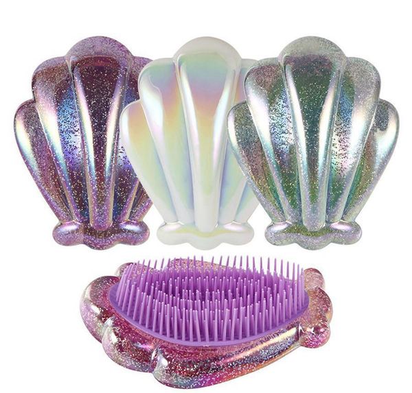shell hair comb massage comb anti-knotted women hair brush comb hairdressing hair too jlljbn rimmer, Silver
shell hair comb massage comb anti-knotted women hair brush comb hairdressing hair too jlljbn rimmer, Silver