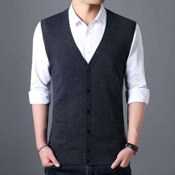 men's vests sweater cardigan vest men plus size 4xl v-neck sleeveless chaleco jersey hombre brand pure color business casual knitted, Black;white
men's vests sweater cardigan vest men plus size 4xl v-neck sleeveless chaleco jersey hombre brand pure color business casual knitted, Black;white