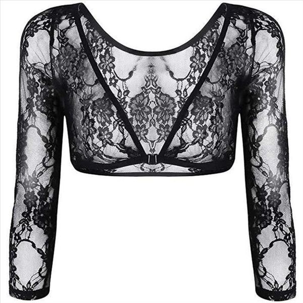 2021 new fashion women blouse long sleeve v neck short mesh lace crop shirts summer womens perspective cardigan s006, White
2021 new fashion women blouse long sleeve v neck short mesh lace crop shirts summer womens perspective cardigan s006, White
