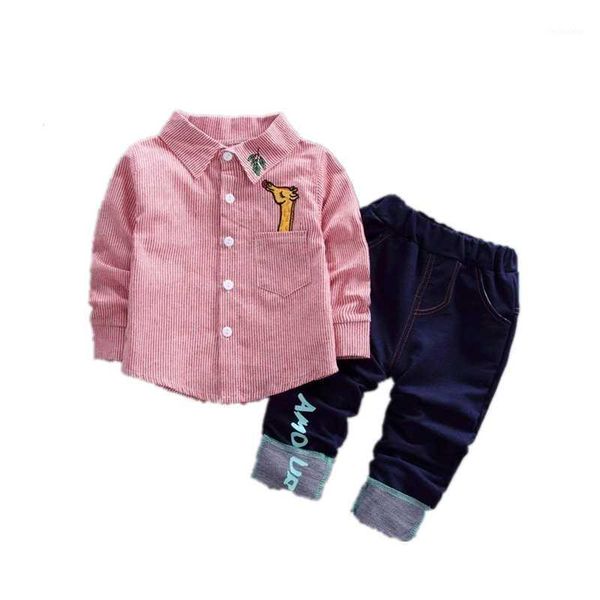 clothing sets spring autumn children baby boy clothes kid striped lapel cartoon shirt pants 2pcs/sets toddler giraffe casual infant tracksui, White
clothing sets spring autumn children baby boy clothes kid striped lapel cartoon shirt pants 2pcs/sets toddler giraffe casual infant tracksui, White