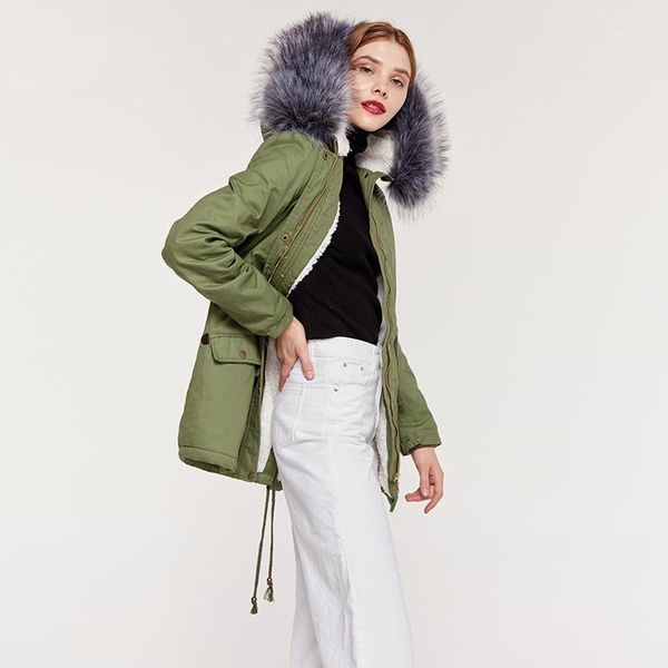 jsmygs new korean winter jacket women big fur collar hooded warm coat outwear ladies casual slim parka outwear 2019 plus size1, Black
jsmygs new korean winter jacket women big fur collar hooded warm coat outwear ladies casual slim parka outwear 2019 plus size1, Black