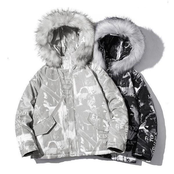 men's down & parkas extfination winter 2021 man hooded thicken woman casual oversize graphic printed coats streetwear clothing, Black
men's down & parkas extfination winter 2021 man hooded thicken woman casual oversize graphic printed coats streetwear clothing, Black