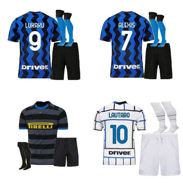 2020 2021 лукаку алексис интер lautaro sensi vidal milan детские наборы футбол джерси футбольные трексуиты рубашка + шорты с носками, Black
2020 2021 лукаку алексис интер lautaro sensi vidal milan детские наборы футбол джерси футбольные трексуиты рубашка + шорты с носками, Black