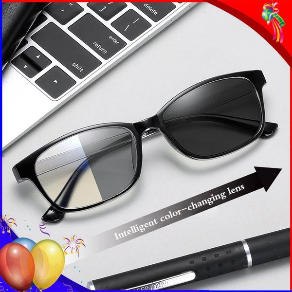 sunglasses rectangular chameleon glasses men women blue light computer eyewear with discoloration lens driving pochromic glasse, White;black
sunglasses rectangular chameleon glasses men women blue light computer eyewear with discoloration lens driving pochromic glasse, White;black