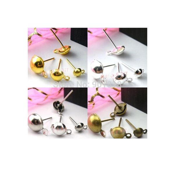 50pcs/lot 6mm gold/silver/rhodium/bronze ear stud components earrings findings pin f1729 50pcs jllgau
50pcs/lot 6mm gold/silver/rhodium/bronze ear stud components earrings findings pin f1729 50pcs jllgau