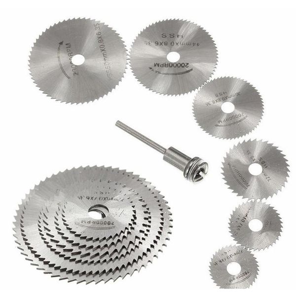 7pcs mini hss circular saw blade rotary tool for dremel metal cutter power tool set wood cutting discs drill woodworking tool
7pcs mini hss circular saw blade rotary tool for dremel metal cutter power tool set wood cutting discs drill woodworking tool