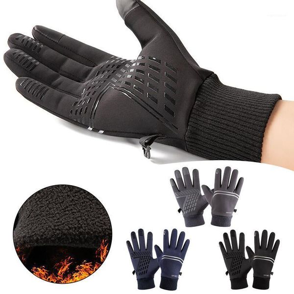Black Touchscreen Sports Gloves For Women Men Winter Cycling Ski Gloves Telefingers Waterproof Warm Mittens handschoenen1, Blue;gray
Black Touchscreen Sports Gloves For Women Men Winter Cycling Ski Gloves Telefingers Waterproof Warm Mittens handschoenen1, Blue;gray