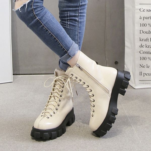 new winter 2021 patent-leather women's shoes thick women punk soles black boots 35-40 n6f0
new winter 2021 patent-leather women's shoes thick women punk soles black boots 35-40 n6f0