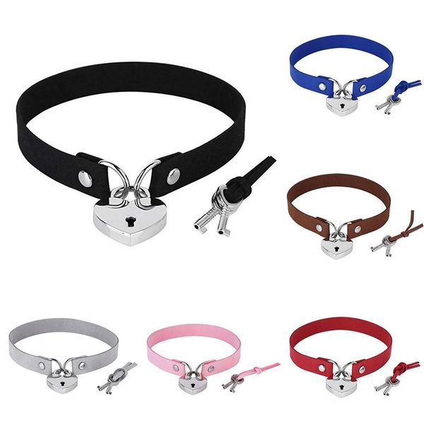 chokers fashion lock heart key choker collar women black gothic shape cool necklace neck goth jewelry accessiores, Golden;silver
chokers fashion lock heart key choker collar women black gothic shape cool necklace neck goth jewelry accessiores, Golden;silver