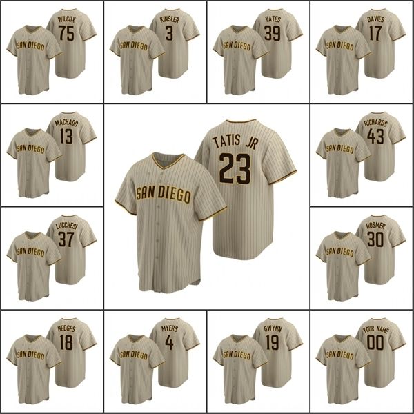 san diego\rpadres men #13 manny machado 23 fernando tatis jr. 19 tony gwynn custom women youth sand brown 2020 replica alternate jersey, Blue;black
san diego\rpadres men #13 manny machado 23 fernando tatis jr. 19 tony gwynn custom women youth sand brown 2020 replica alternate jersey, Blue;black