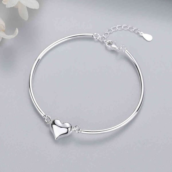 chain bracelet s925 silver elbow love bracelet version ins wind net red bracelet simple heart splicing silver, Black
chain bracelet s925 silver elbow love bracelet version ins wind net red bracelet simple heart splicing silver, Black