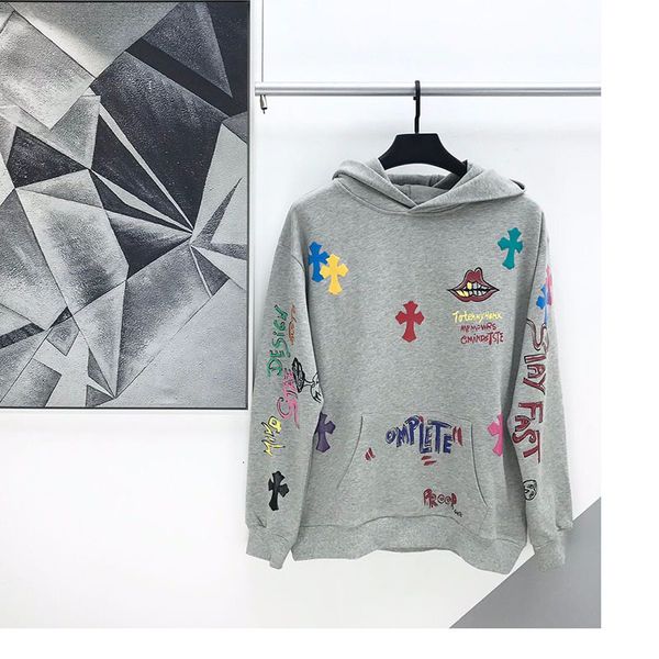 cross skin hand painted graffiti hooded sweater men's women's fashion brand casual pullover coat in autumn and winter 2020
cross skin hand painted graffiti hooded sweater men's women's fashion brand casual pullover coat in autumn and winter 2020