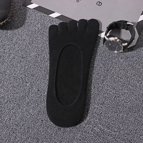 duxyf five-fing men's invisible business silicone silicone toe sweat-absorbing five-toe socks solid color low summer non-slip breathabl, Black
duxyf five-fing men's invisible business silicone silicone toe sweat-absorbing five-toe socks solid color low summer non-slip breathabl, Black