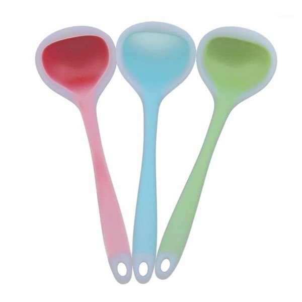 translucent flexible soup spoons heat-resistant non-stick utensil creative silicone ladles scoop spoons for kitchen accessories1
translucent flexible soup spoons heat-resistant non-stick utensil creative silicone ladles scoop spoons for kitchen accessories1