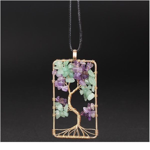 natural quartz stones pendants tree of life necklaces women men crystal choker multicolor wisdom tree necklace jewe qyliwt, Black
natural quartz stones pendants tree of life necklaces women men crystal choker multicolor wisdom tree necklace jewe qyliwt, Black