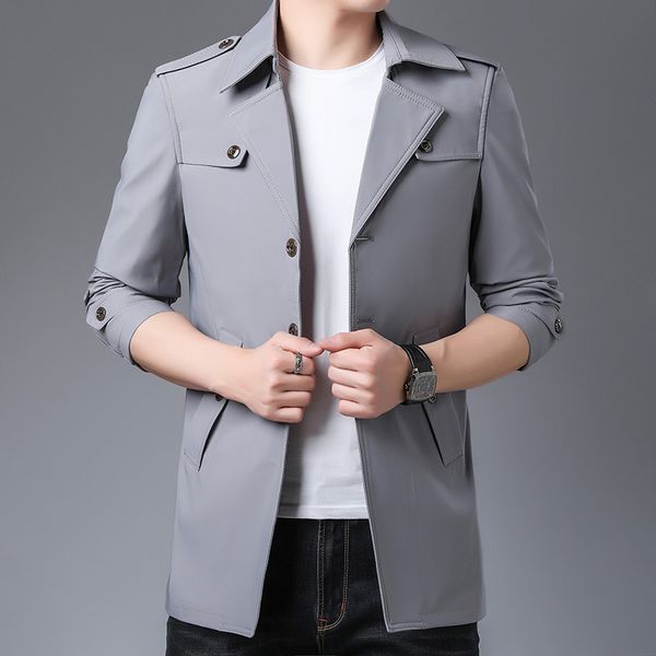 autumn 2020 new leisure windbreaker mid length simple young and middle aged fashion cardigan men's jacket, Tan;black
autumn 2020 new leisure windbreaker mid length simple young and middle aged fashion cardigan men's jacket, Tan;black
