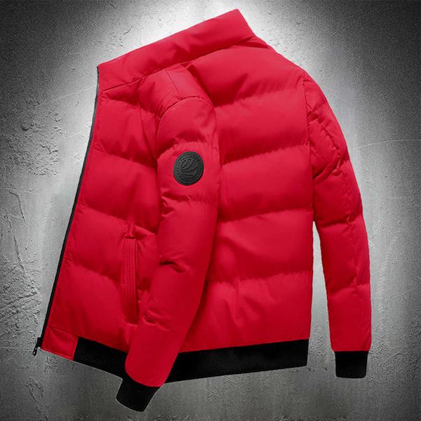 men parkas men brand jacket mon down bomber down winter man, Black