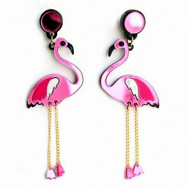 new punk big birds long dangle earrings arrival big acrylic flamingo tassel long earrings for women female brincos party jewelry, Silver
new punk big birds long dangle earrings arrival big acrylic flamingo tassel long earrings for women female brincos party jewelry, Silver