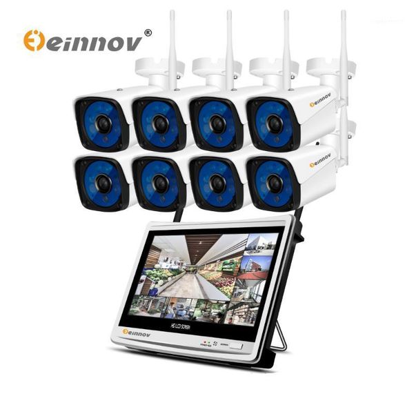 systems einnov 1080p 2mp wireless security cctv ip camera system nvr 12 inch lcd monitor 4ch 8ch camara wifi video surveillance kit p2p1
systems einnov 1080p 2mp wireless security cctv ip camera system nvr 12 inch lcd monitor 4ch 8ch camara wifi video surveillance kit p2p1
