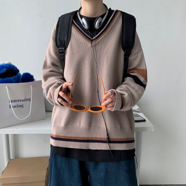 2021 men's sweater autumn new thick knitted shirt leisure youth clothing jprt, White;black
2021 men's sweater autumn new thick knitted shirt leisure youth clothing jprt, White;black