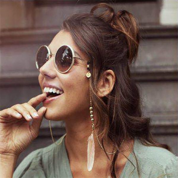 reading natural pink feather pendant bead chain for glasses cords lanyard women sunglasses accessories
reading natural pink feather pendant bead chain for glasses cords lanyard women sunglasses accessories