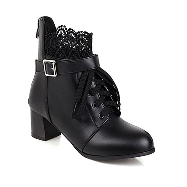 2021 the new style of party comfy round toe ankle fashion lasso-up black buckle medium white heel thick riding boots women's shoes htd2
2021 the new style of party comfy round toe ankle fashion lasso-up black buckle medium white heel thick riding boots women's shoes htd2