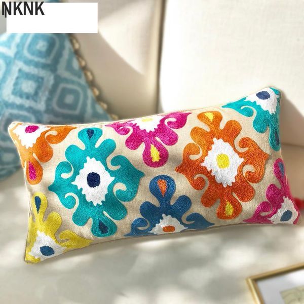 home decor cushion cover embroidery colorful floral ethnic tassels boho style pillow cover 30x60cm1
home decor cushion cover embroidery colorful floral ethnic tassels boho style pillow cover 30x60cm1