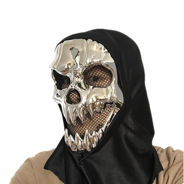 2021 latestprotectora lcosplay free реквизит корабль реалистичная тушь костюмы партии halloween horror маска анфас обложка серебро череп о n 
2021 latestprotectora lcosplay free реквизит корабль реалистичная тушь костюмы партии halloween horror маска анфас обложка серебро череп о n