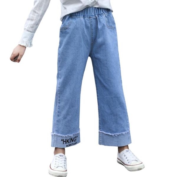 jeans for girl cuffs girl child jeans letter kids casual style clothes for girls spring autumn, Blue
jeans for girl cuffs girl child jeans letter kids casual style clothes for girls spring autumn, Blue