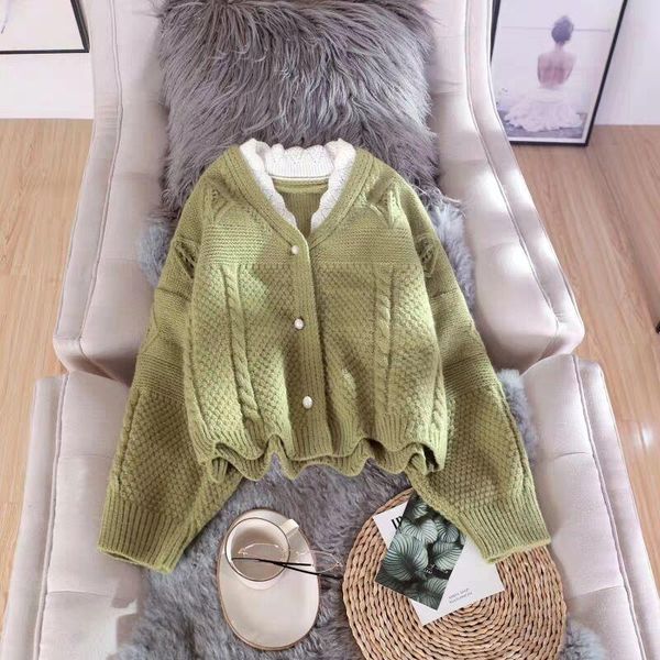 women 2020 spring autumn fashion sweater female casual long sleeve buttons cardigan knitted coat femme casual solid clothes g53, White
women 2020 spring autumn fashion sweater female casual long sleeve buttons cardigan knitted coat femme casual solid clothes g53, White