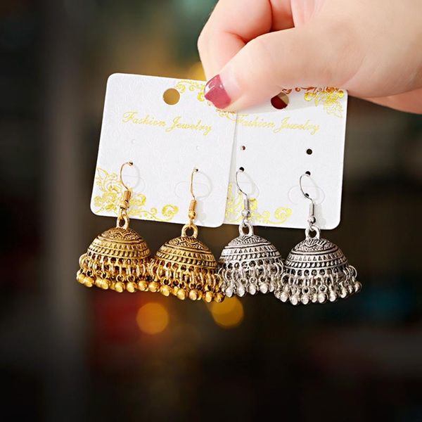 dangle & chandelier egypt gypsy jewelry retro ethnic jhumka small bells beads tassel earrings for women bohemian pendients party gift, Silver
dangle & chandelier egypt gypsy jewelry retro ethnic jhumka small bells beads tassel earrings for women bohemian pendients party gift, Silver