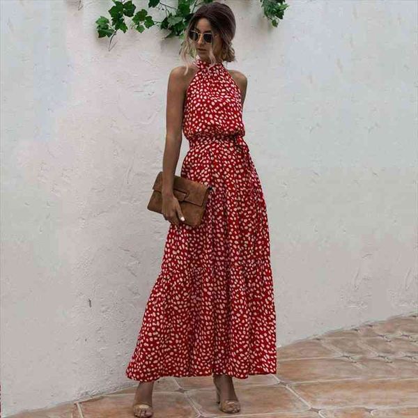 summer boho maxi dress women elegant long party dress ladies sleeveless halter bohemian floral robe femme red green, Black;gray
summer boho maxi dress women elegant long party dress ladies sleeveless halter bohemian floral robe femme red green, Black;gray