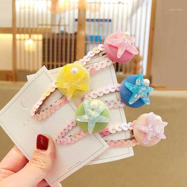 2020 children cute candy starfish pearl sequins ornament hair clips girls sweet hollow barrettes hairpins kids hair accessories1, Slivery;white
2020 children cute candy starfish pearl sequins ornament hair clips girls sweet hollow barrettes hairpins kids hair accessories1, Slivery;white