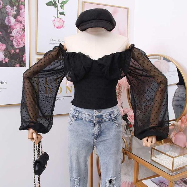 2020 new fashion off-the-shoulder collar long sleeve slim waist short sleeve chiffon shirt women1, White
2020 new fashion off-the-shoulder collar long sleeve slim waist short sleeve chiffon shirt women1, White