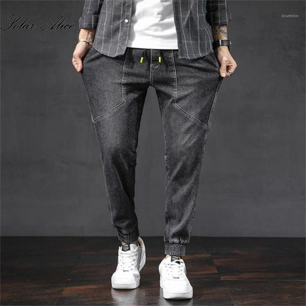 2021 men's spring and summer new mid-waist harem jeans elastic waist corset printed casual pants1, Blue
2021 men's spring and summer new mid-waist harem jeans elastic waist corset printed casual pants1, Blue