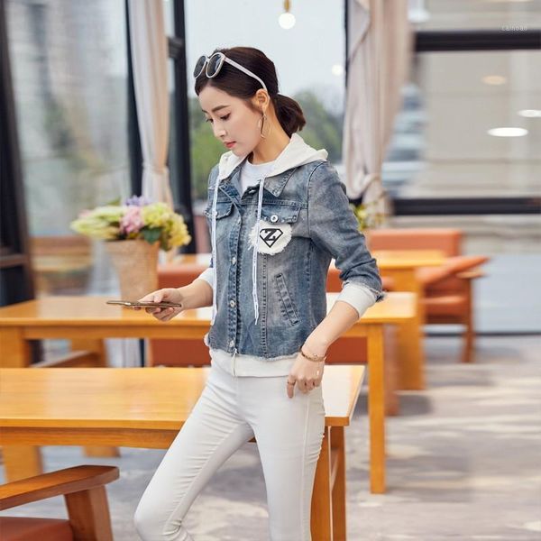 boyfriend patch designs hooded jacket denim coat women frayed trim jean jackets 2020 autumn button up casual patchwork jacket1, Black;brown
boyfriend patch designs hooded jacket denim coat women frayed trim jean jackets 2020 autumn button up casual patchwork jacket1, Black;brown